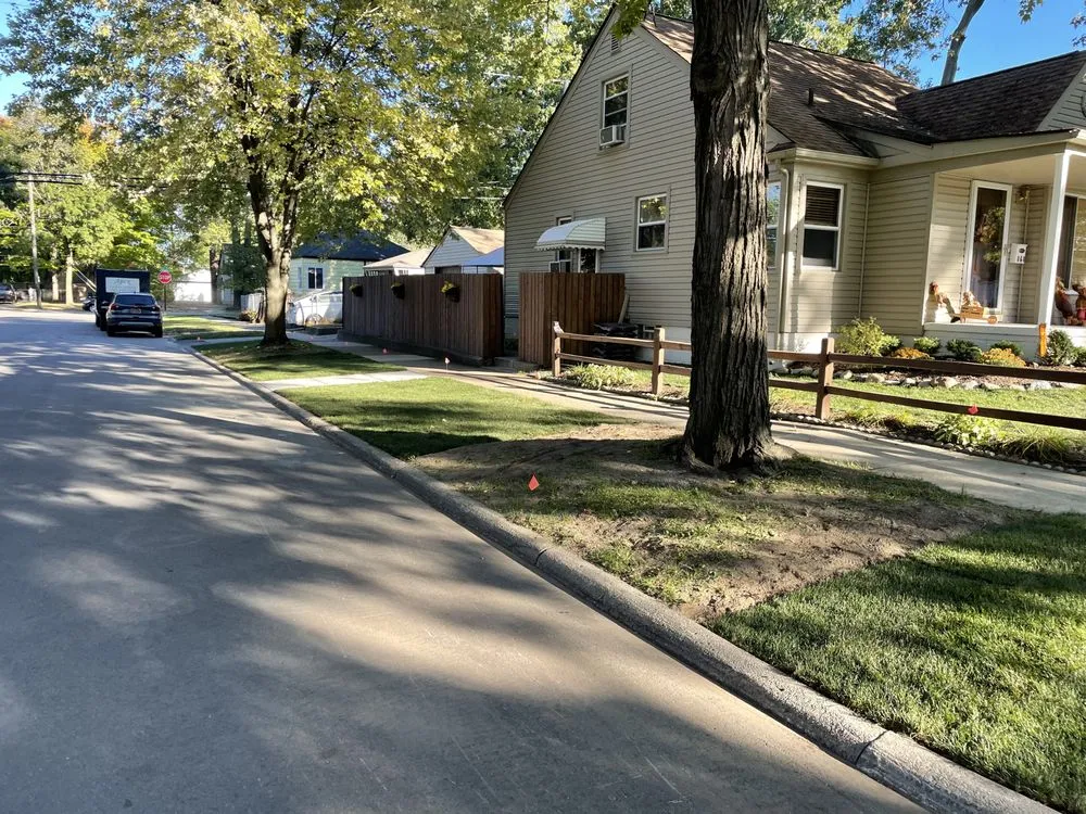 Top-rated lawn mowing service for homes in Ferndale, MI by Apex Outdoor Services