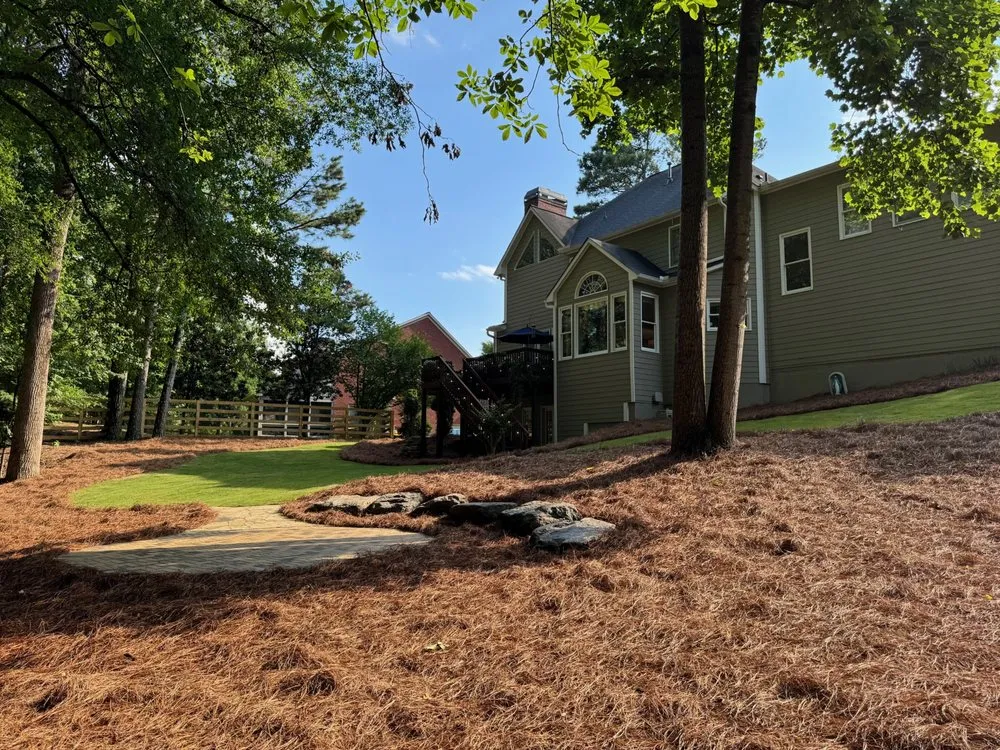 Affordable residential landscaping for homes in Cumming, GA by Apex Outdoors