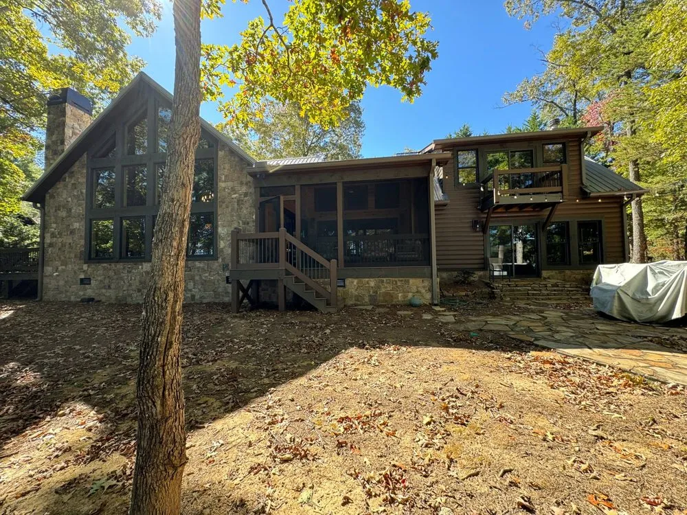 Local landscape installation in Blue Ridge, GA - Apex Performance