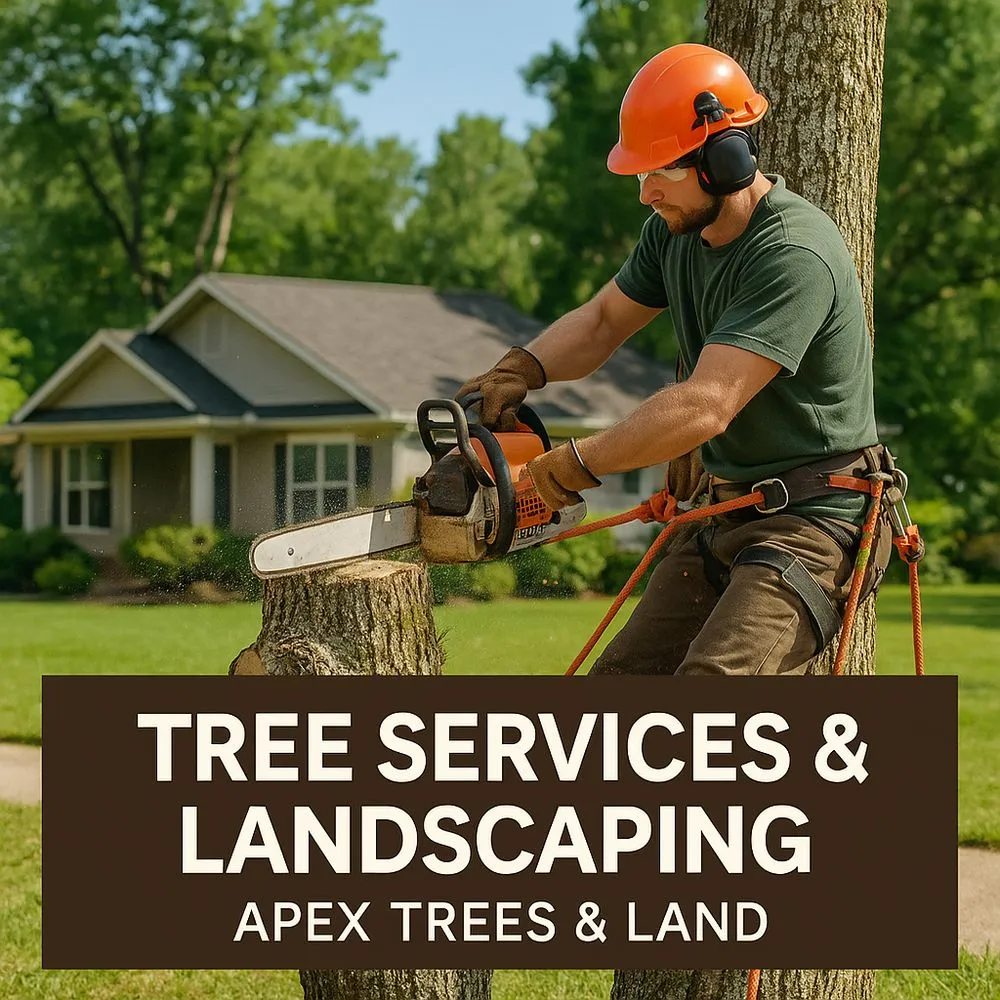 Expert garden landscaping in Lakeland, FL by Apex Trees & Land