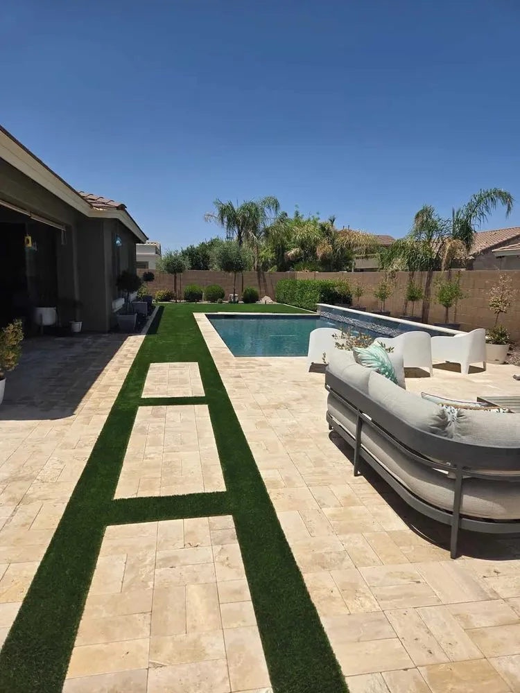 Custom yard cleanup service for year-round maintenance across Chandler, AZ - Apex Turf