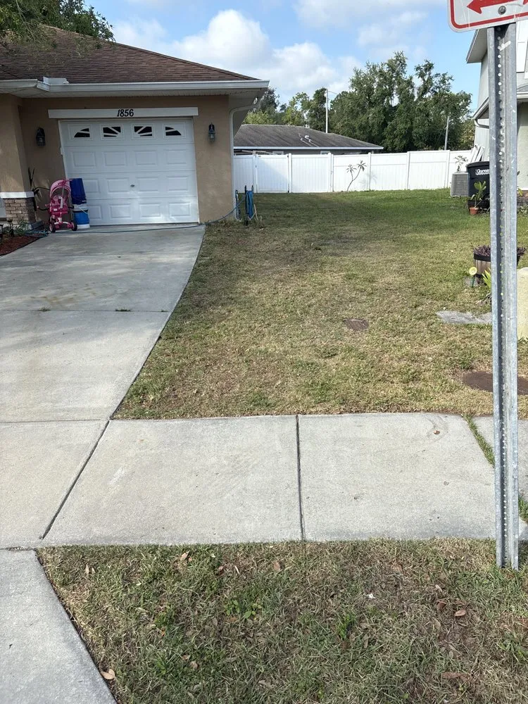 Custom garden landscaping in Brandon, FL by Apkutts Landscape