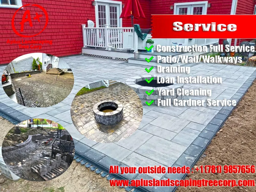 Expert yard maintenance in South Easton, MA by Aplus Landscaping Tree Corp