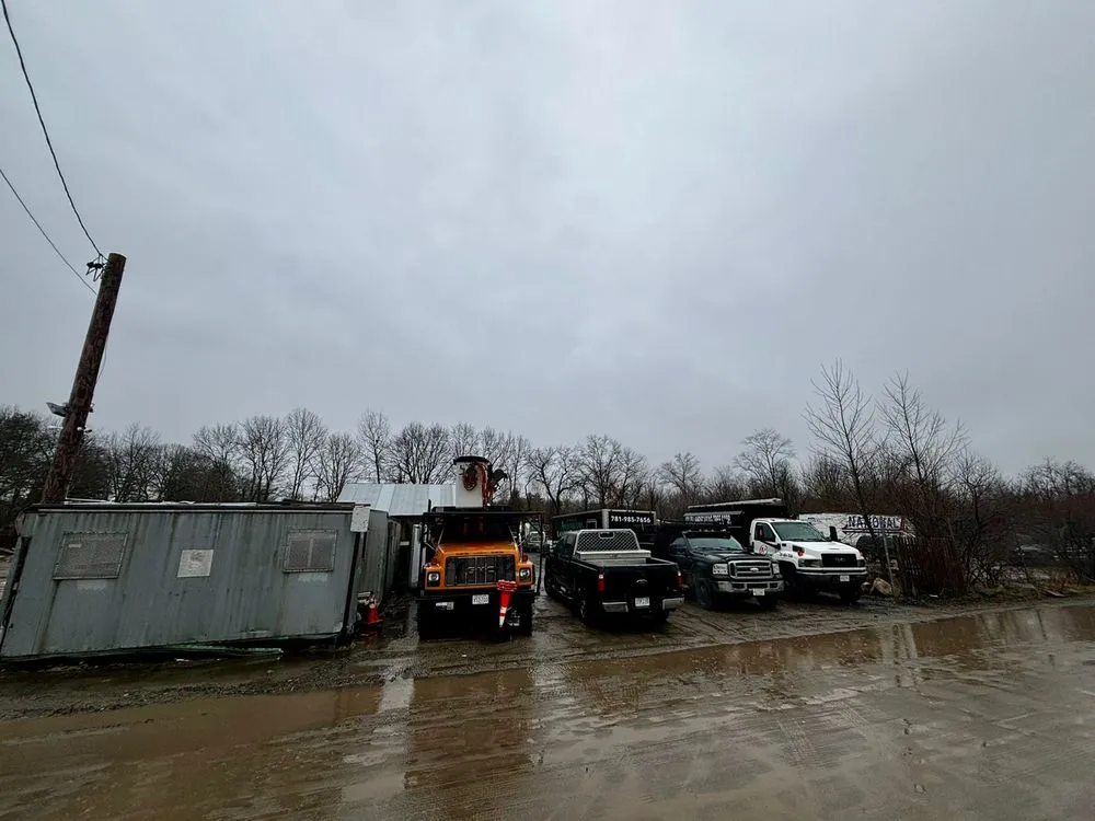 Professional landscape installation in South Easton, MA by Aplus Landscaping Tree Corp