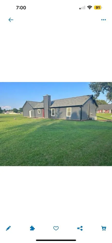 Trusted lawn mowing service with custom design in Spring Lake, NC by APlus Landscapes and maintenance