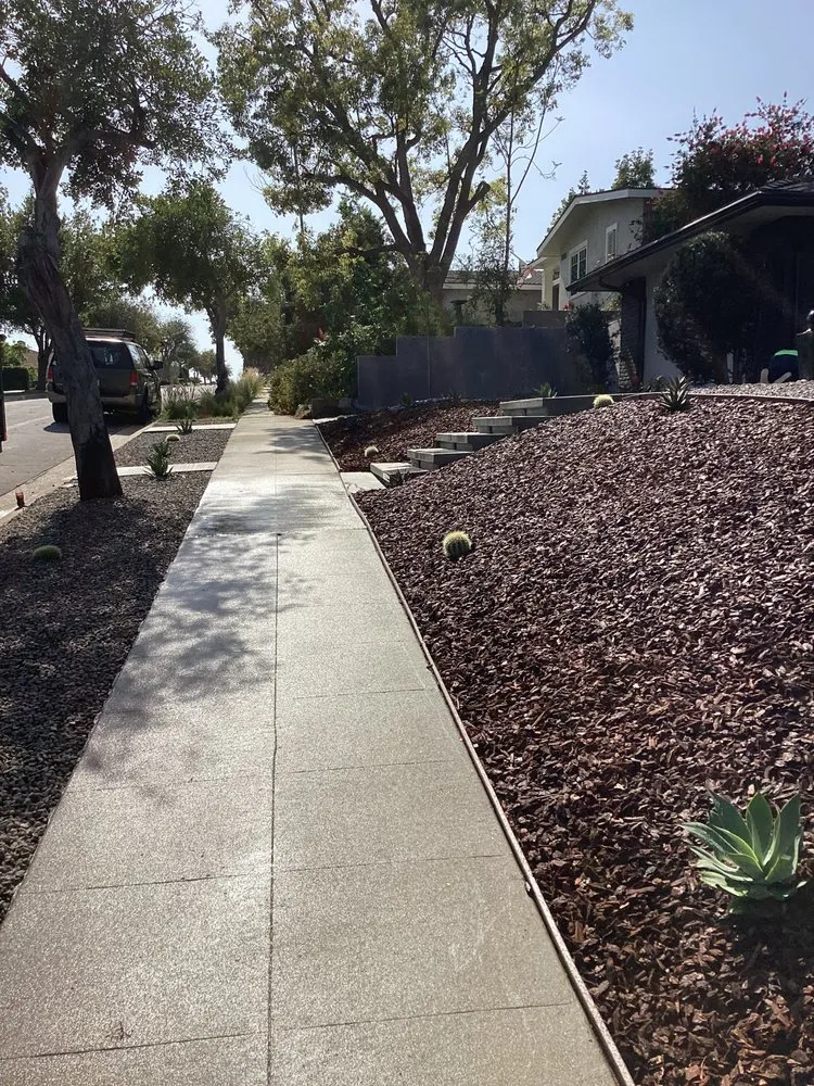 Custom yard maintenance with custom design in South San Jose Hills, CA by APN Landscaping