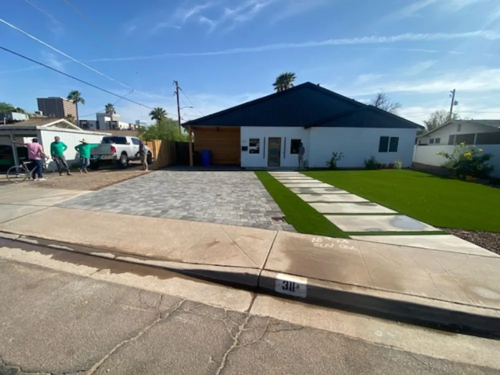 Top-rated garden landscaping in Phoenix, AZ by Apodaca's Landscaping Services