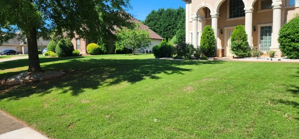 Top-rated lawn mowing service for homes across McDonough, GA - Apolinar Landscaping