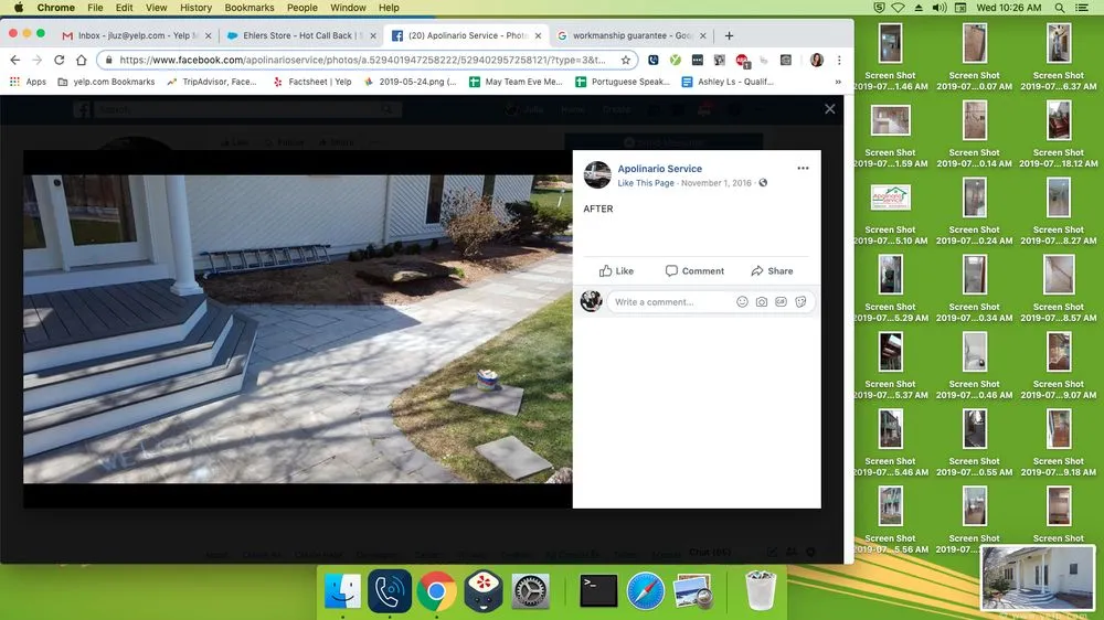 Top-rated outdoor landscaping in Framingham, MA by Apolinario service