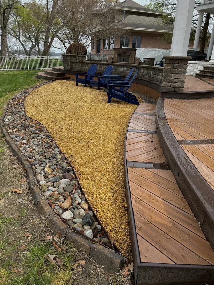 Trusted lawn care service with custom design in Newport News, VA by Apolonio Lawn Care