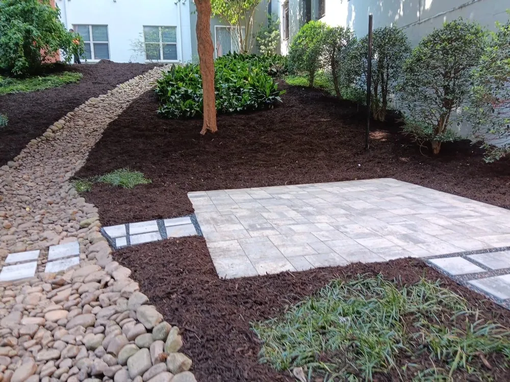 Top-rated garden landscaping experts serving Marietta, GA - APO’s Pinestraw and Mulch