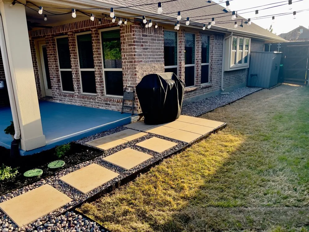 Professional outdoor landscaping in Wylie, TX by Appealing Gardens Landscape