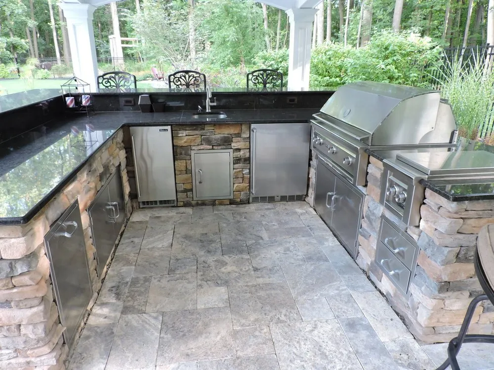 Custom lawn mowing service for outdoor upgrades in Lebanon, NJ by Apple Tree Landscapes