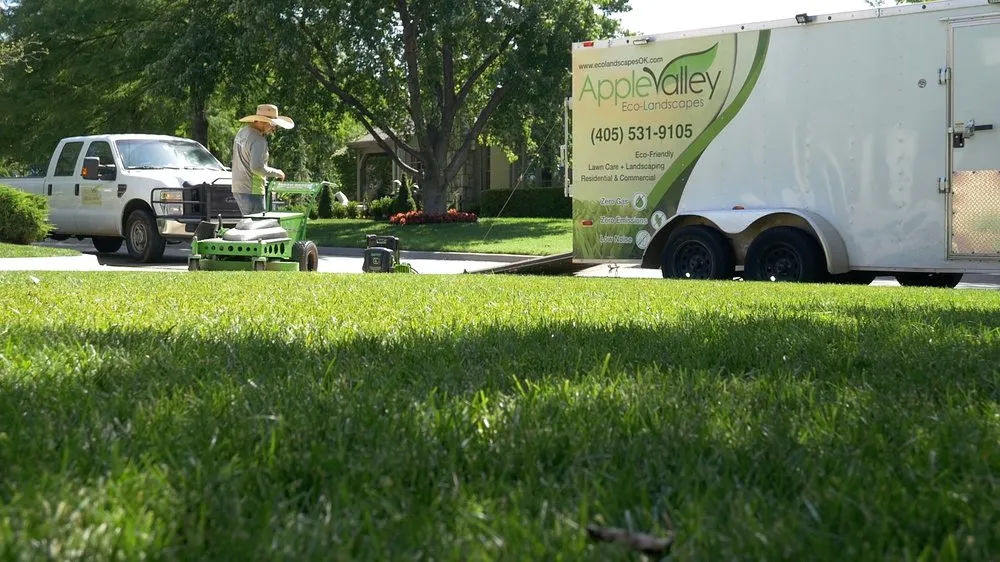 Local landscape installation in Oklahoma City, OK - Apple Valley Eco-Landscapes