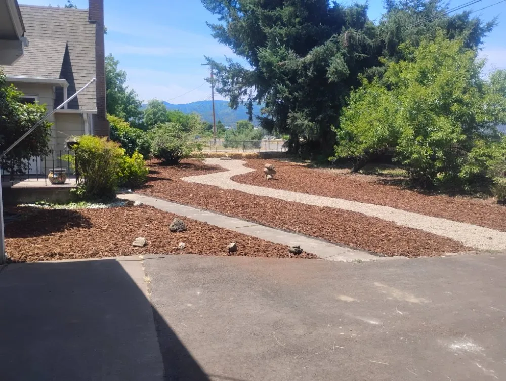 Professional yard maintenance for year-round maintenance in Williams, OR by Applegate Lawn Services