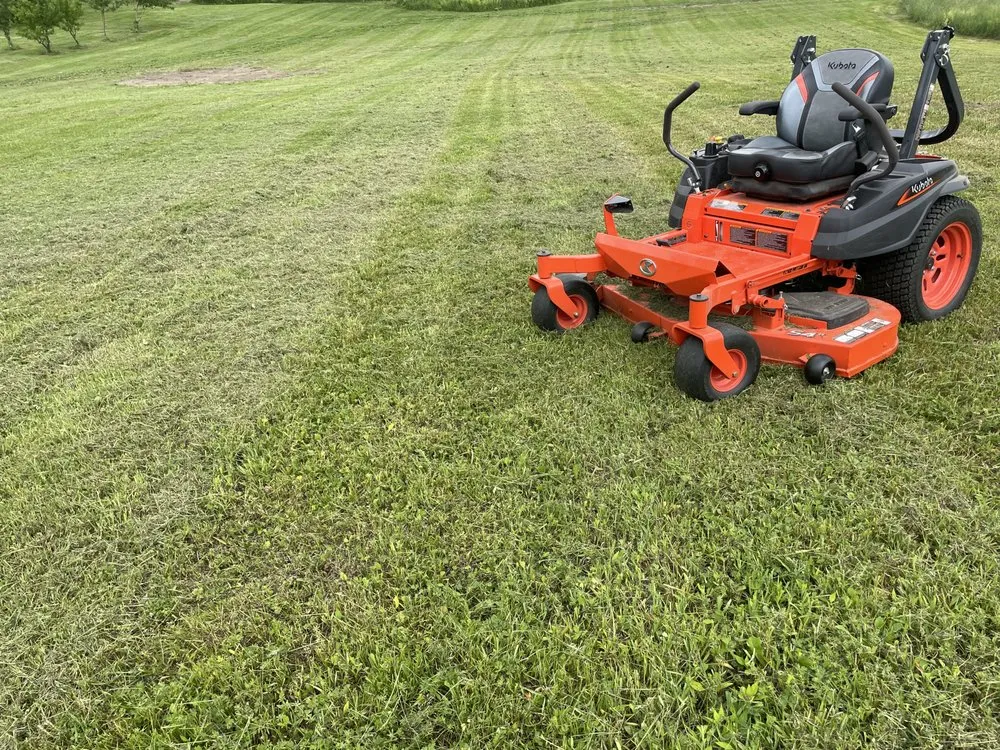 Affordable lawn mowing service for residential properties in West Winfield, NY by Appleridge Landscaping
