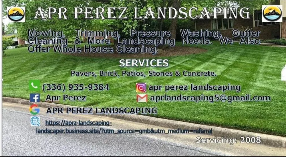Affordable outdoor landscaping experts serving Greensboro, NC - Apr Perez Landscaping
