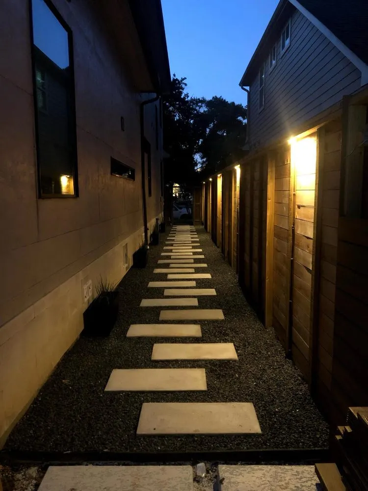 Custom outdoor landscaping in Houston, TX by APR Services