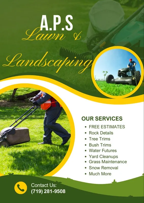 Reliable outdoor landscaping in Pueblo, CO - APS Lawn And Landscaping