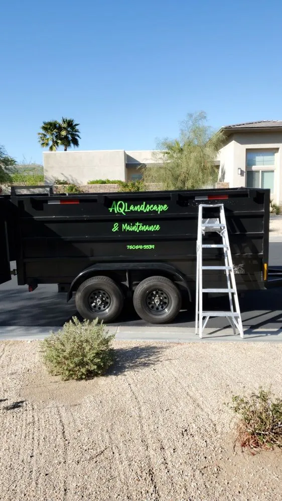 Affordable lawn care service for beautiful yards in Cathedral City, CA by AQ Landscape & Maintenance