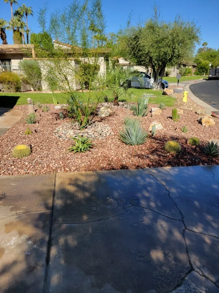 Trusted outdoor landscaping experts serving Cathedral City, CA - AQ Landscape & Maintenance
