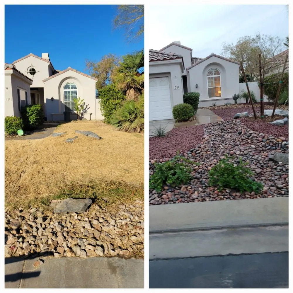 Affordable lawn mowing service for outdoor upgrades across Cathedral City, CA - AQ Landscape & Maintenance
