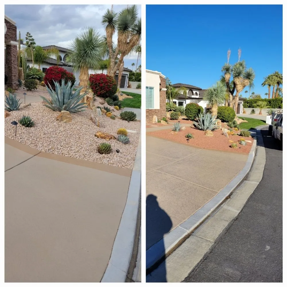 Expert yard cleanup service in Cathedral City, CA by AQ Landscape & Maintenance
