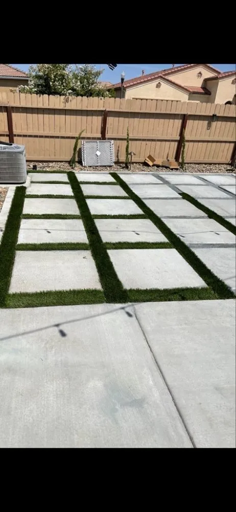 Top-rated landscape installation in Fresno, CA by Aqc Concrete