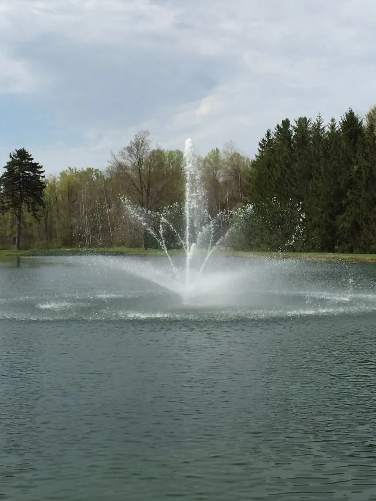 Custom outdoor landscaping with custom design across Chardon, OH - Aqua Doc