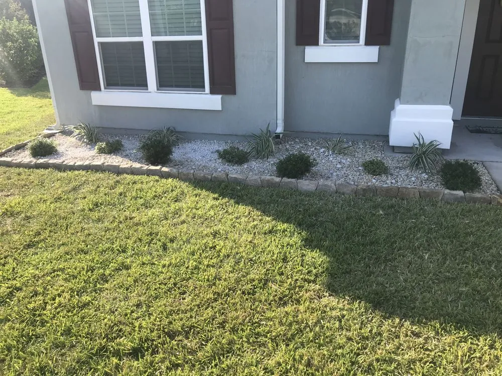 Affordable landscape design for homes in St Augustine Beach, FL by Aqua Landscape