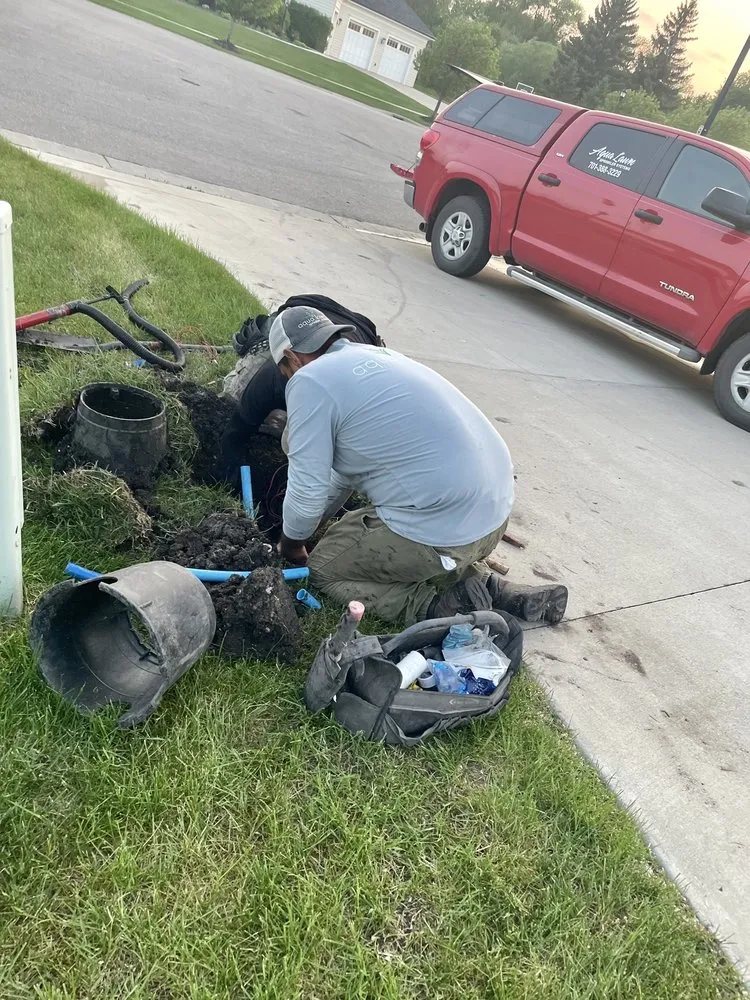 Custom garden landscaping for homes across Fargo, ND - Aqua Lawn and Landscape