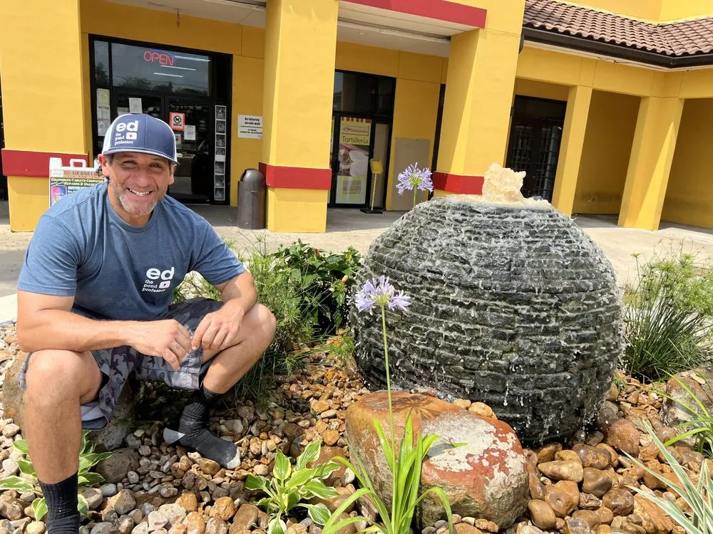 Expert garden landscaping for outdoor upgrades in Houston, TX by Aqua-Springs