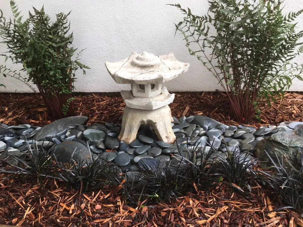 Expert garden landscaping with custom design in Chico, CA by Aqua-Terra Landscapes