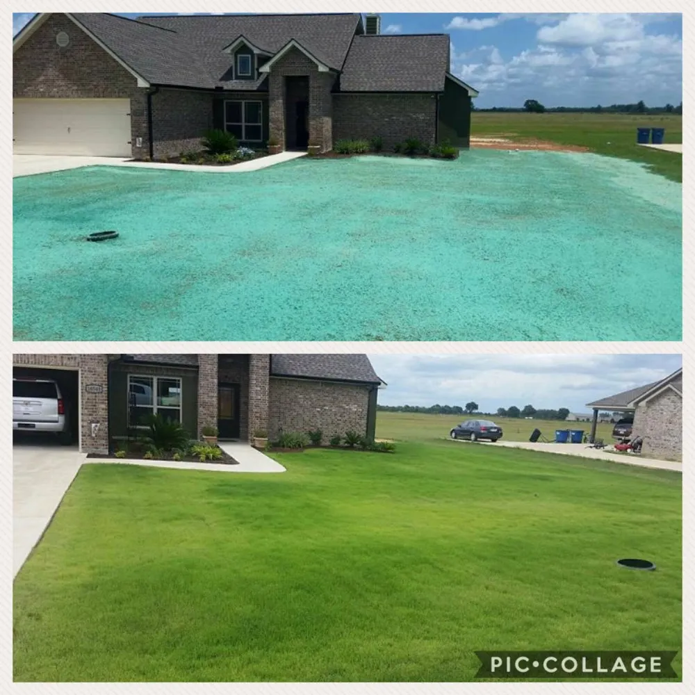 Trusted lawn mowing service in Lake Charles, LA by Aqua Turf Hydro-Seeding