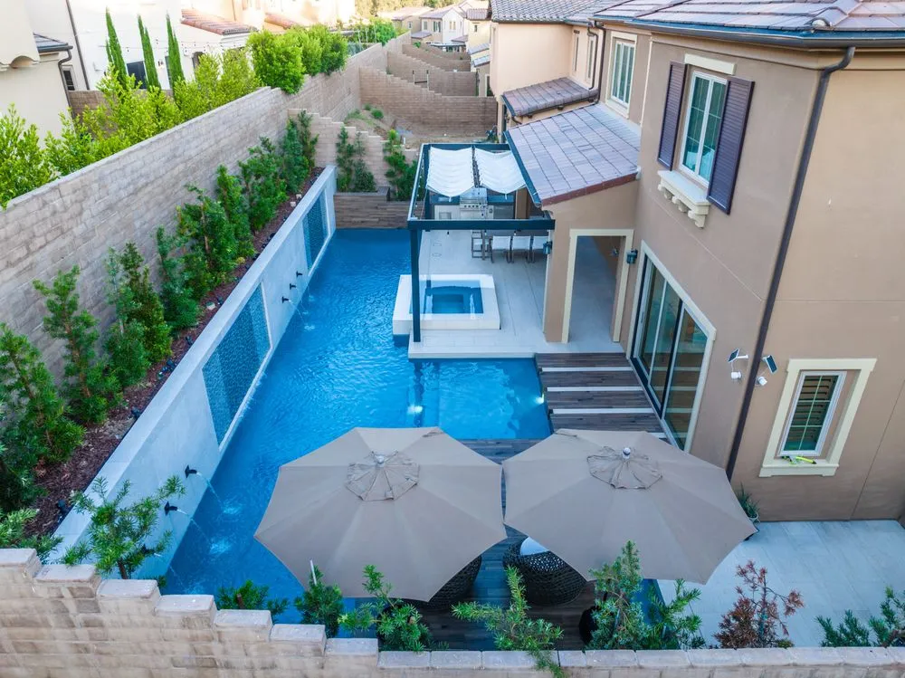 Professional landscape installation for homes in Irvine, CA by Aquagreen Pool & Landscapes