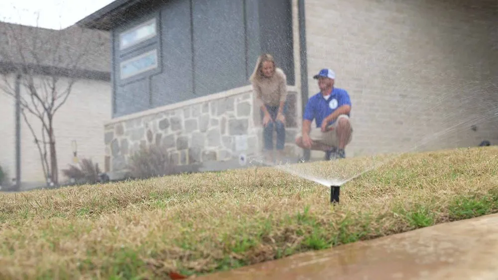 Local landscape installation in Rockwall, TX by Aquamax Sprinkler Systems