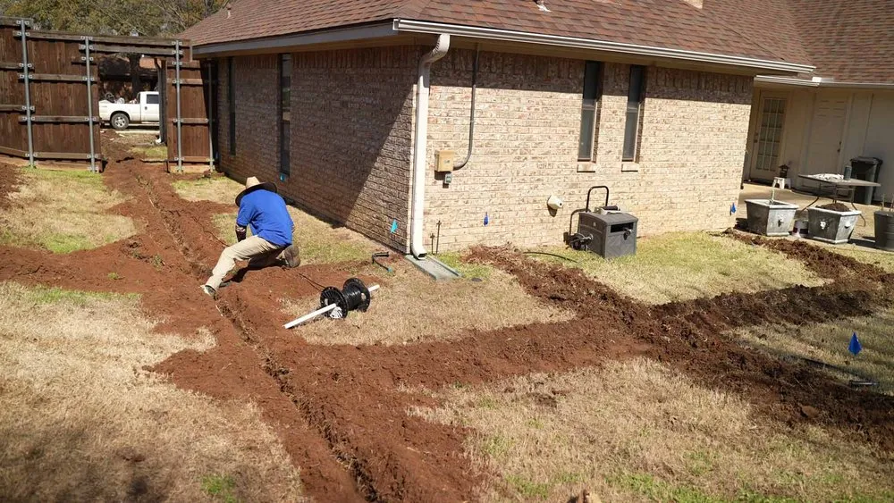 Affordable outdoor landscaping in Rockwall, TX by Aquamax Sprinkler Systems