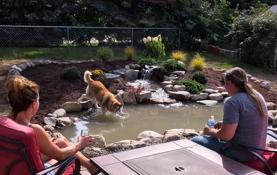 Professional lawn mowing service in Elkhart, IN by Aquascapes of Michiana