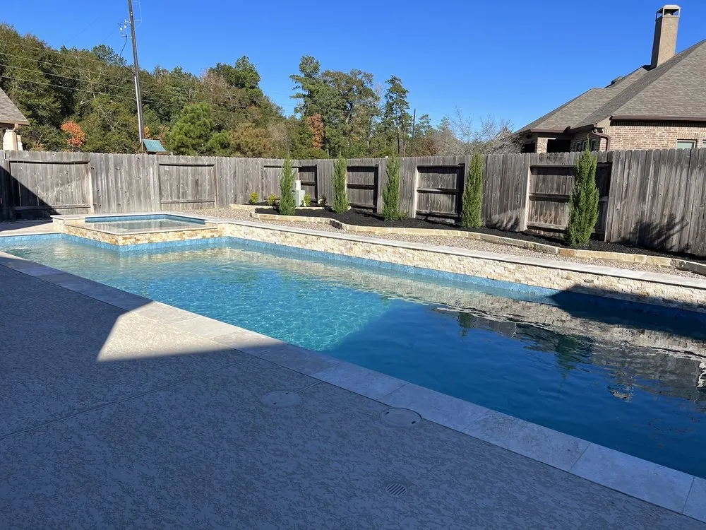 Trusted landscaping services with custom design in Tomball, TX by Aquascapes Pools and Spas