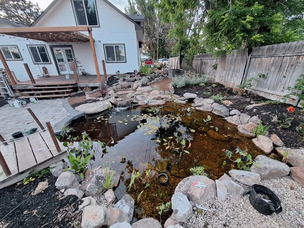Reliable garden landscaping with custom design in Nampa, ID by Aquascaping Idaho