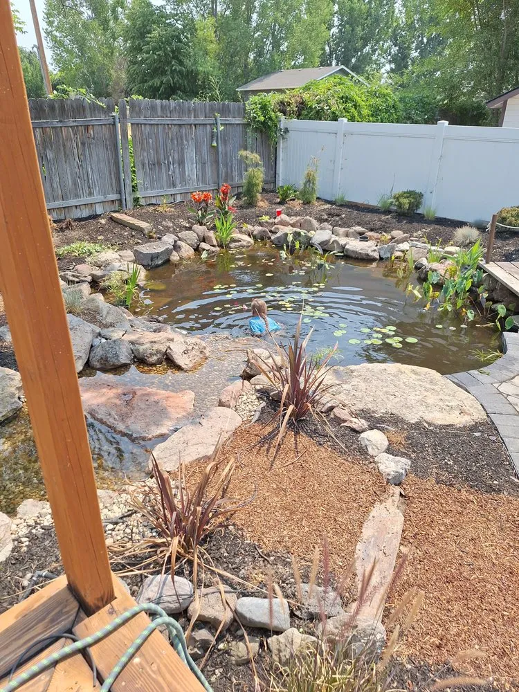 Local landscape installation for year-round maintenance in Nampa, ID by Aquascaping Idaho