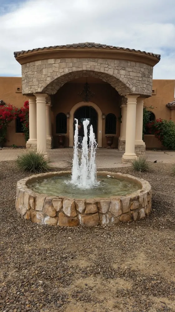 Professional residential landscaping experts serving Phoenix, AZ - Aquatec Fountains