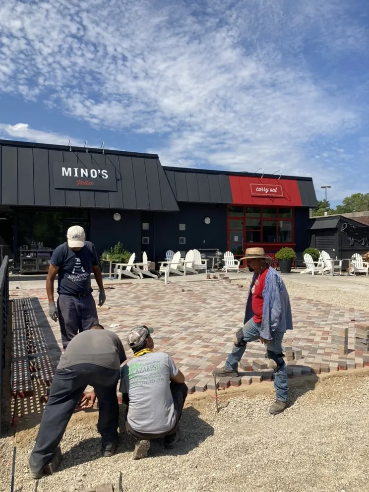 Trusted lawn care service with custom design across Beach Park, IL - Aquaterra Landscaping