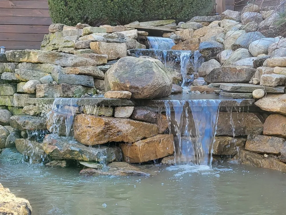 Custom outdoor landscaping in Monrovia, IN by Aquatic Design & Supplies