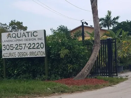 Aquatic Landscaping Logo