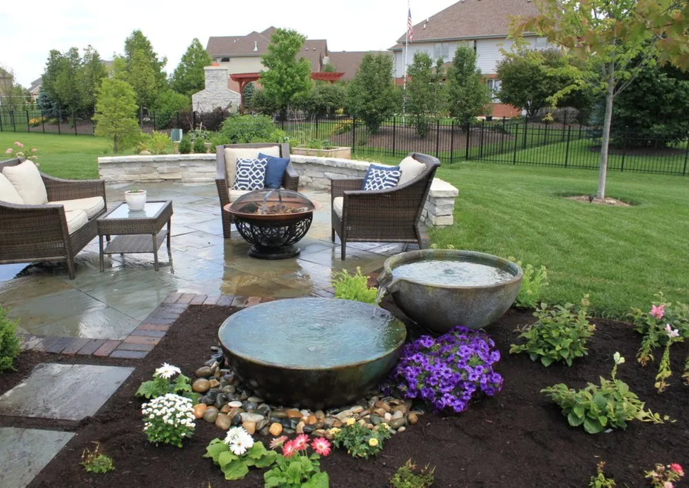 Professional garden landscaping in Columbia, SC by Aquatic Lifestyles