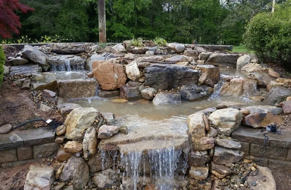 Custom outdoor landscaping near you in Columbia, SC by Aquatic Lifestyles