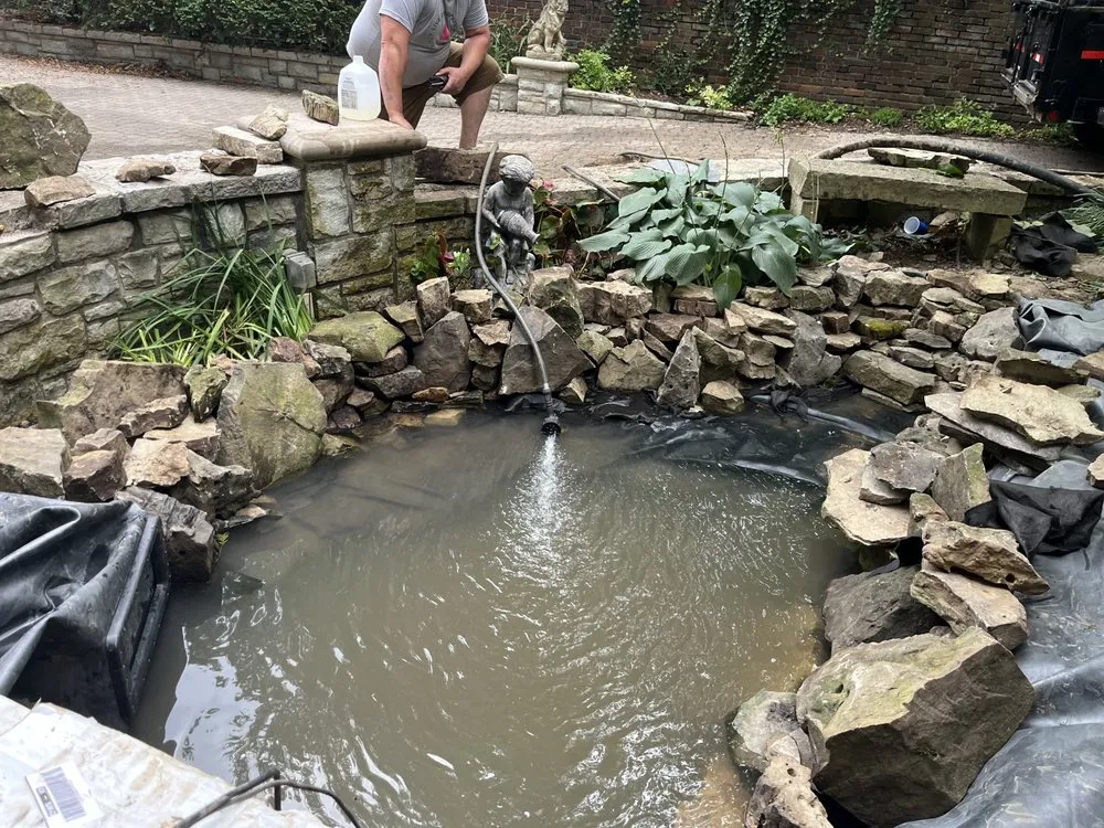 Affordable garden landscaping in Versailles, KY by Aquatic Solutions