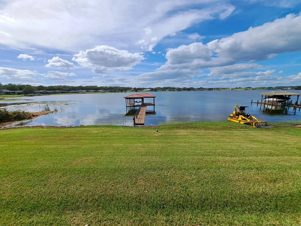 Reliable lawn mowing service in Kissimmee, FL by Aquatic Weed Removal Company