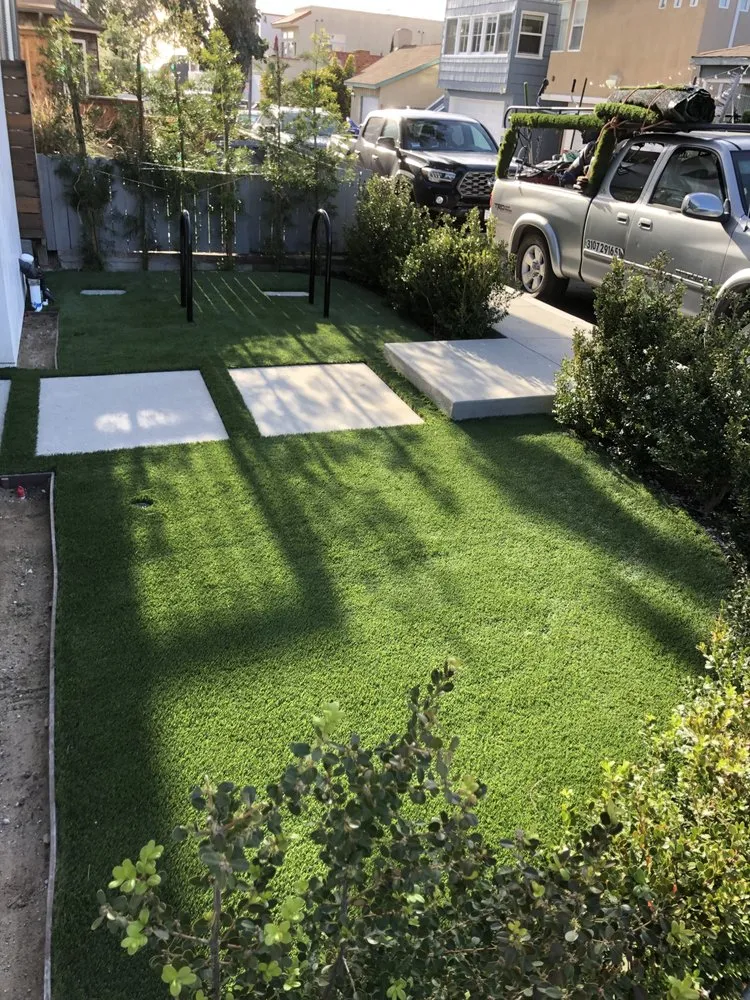 Professional yard maintenance in Bellflower, CA by Aquatlan Landscaping